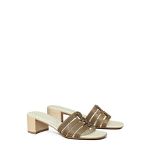 Women Ines Cage Heel Mule Sandal 55Mm - Wild Mushroom / New Ivory