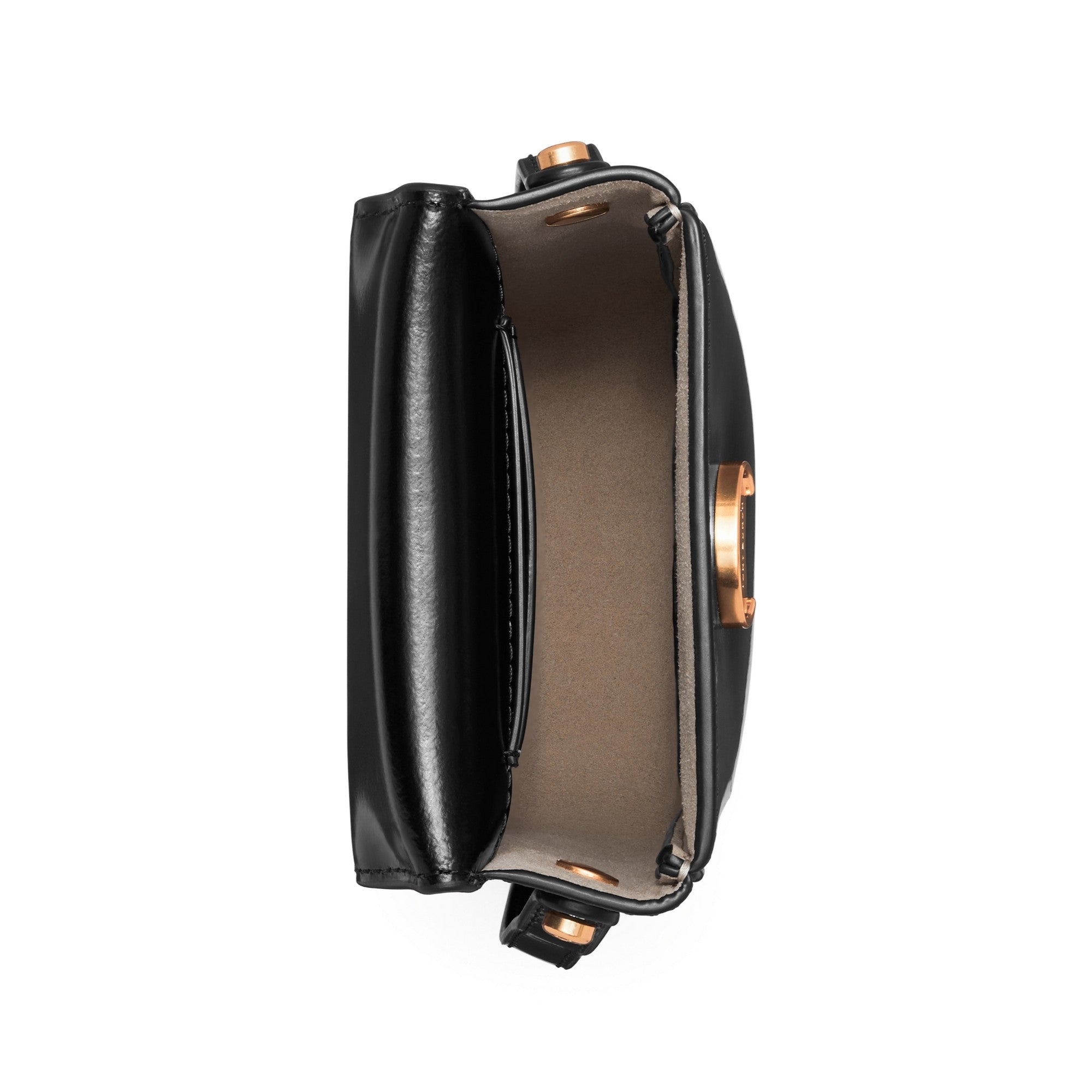 Women Robinson Spazzolato Phone Crossbody - Black