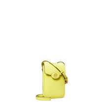Women Robinson Spazzolato Phone Crossbody - Neon Lemon