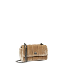 Women Kira Velvet Mini Flap Bag - Classic Taupe