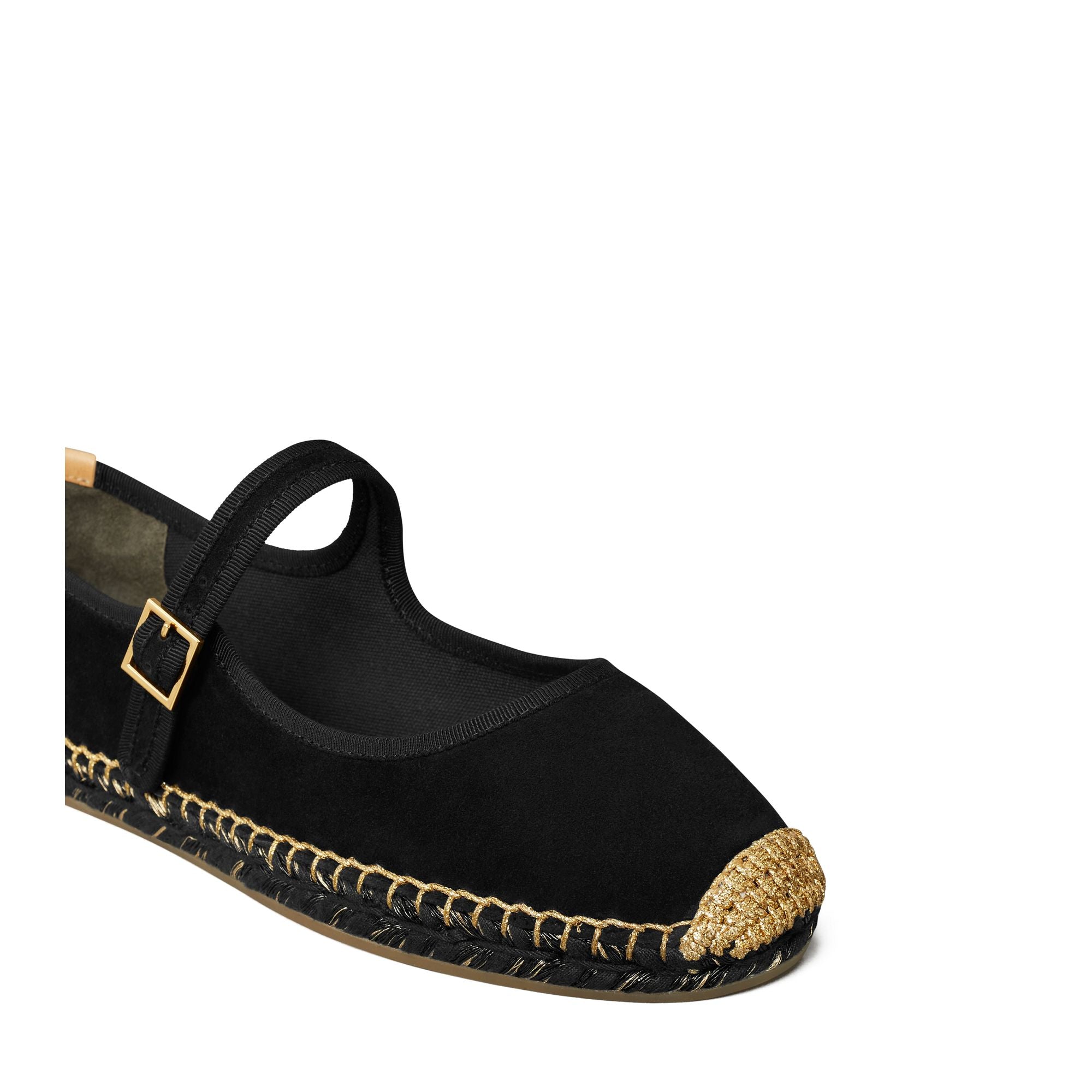Women Mary Jane Espadrille - Perfect Black / Perfect Black / Natural
