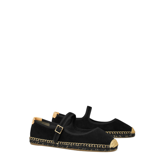 Women Mary Jane Espadrille - Perfect Black / Perfect Black / Natural