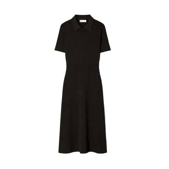 Women Viscose Sweater Dress - Black