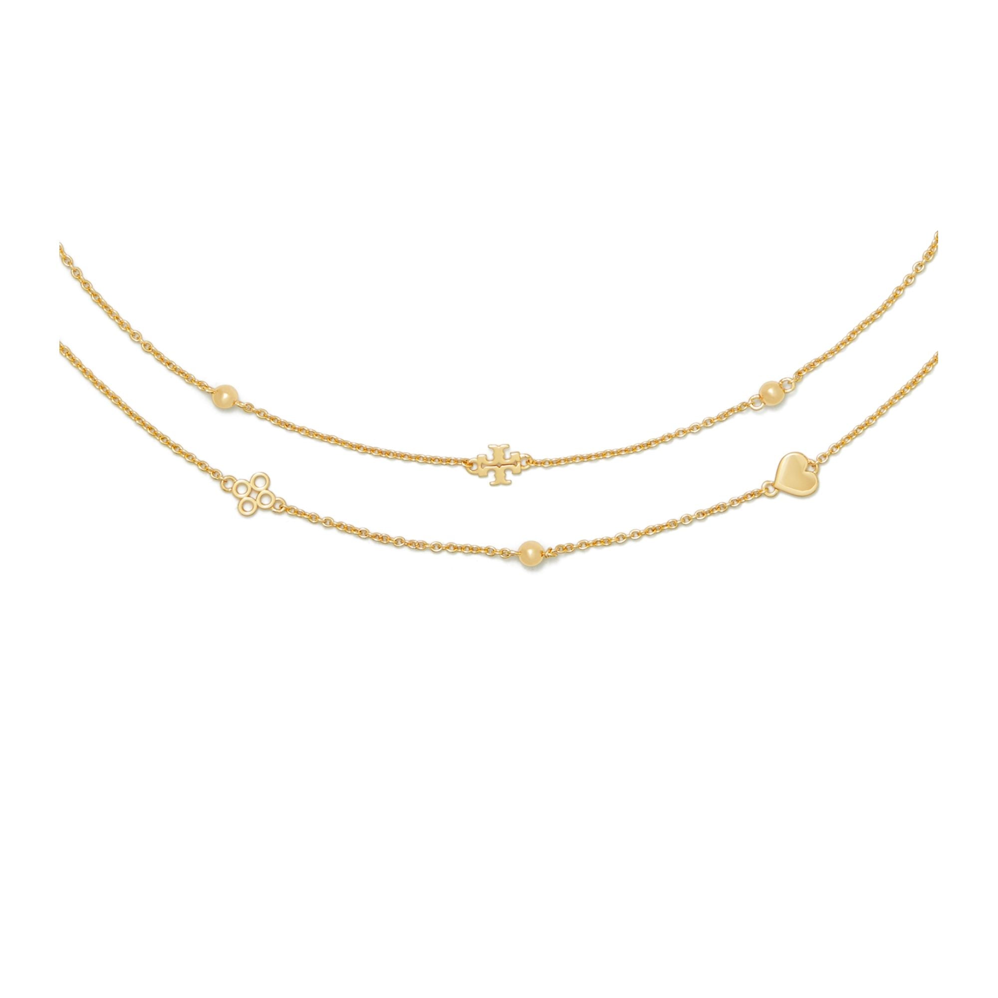 Women Layered Kira Necklace - Tory Gold