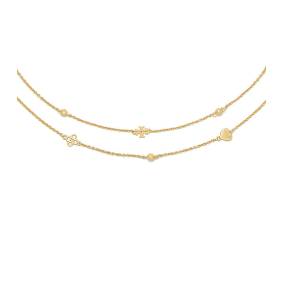 Women Layered Kira Necklace - Tory Gold