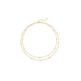 Women Layered Kira Necklace - Tory Gold