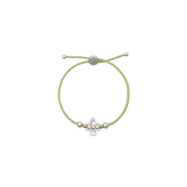 Women Kira Clover Slider Bracelet - Tory Silver / Mint