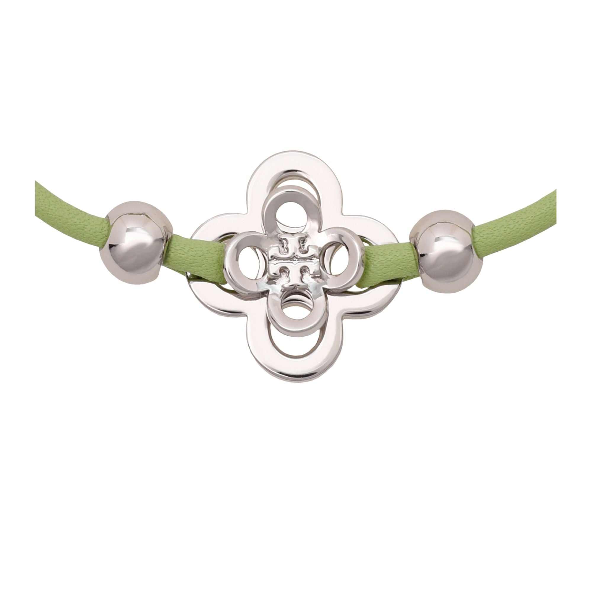 Women Kira Clover Slider Bracelet - Tory Silver / Mint