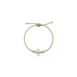 Women Kira Clover Slider Bracelet - Tory Silver / Mint