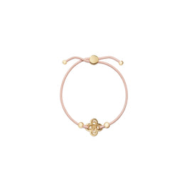 Women Kira Clover Slider Bracelet - Tory Gold / Pink