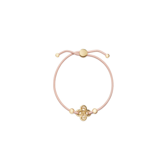 Women Kira Clover Slider Bracelet - Tory Gold / Pink