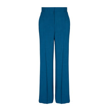 Women Tailored Drapey Melange Pants - Ink