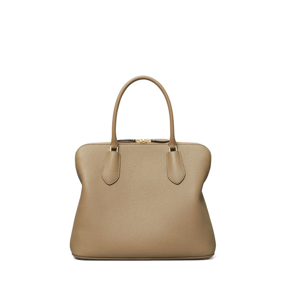 Women Pebbled Swing Bag - Taupe Oak
