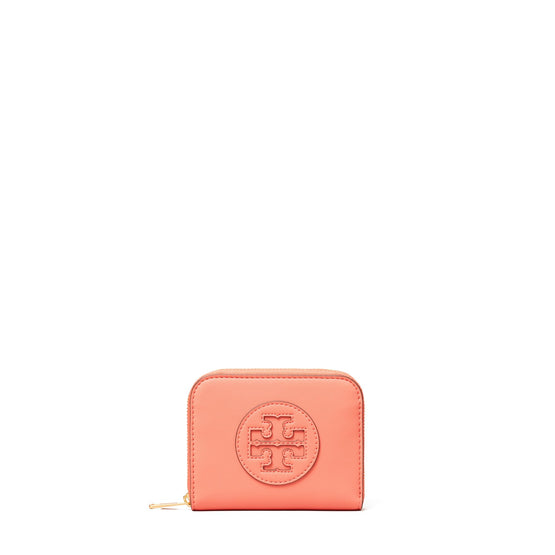 Women Ella Bio Small Zip Wallet - Coral Crush