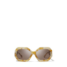 Women Miller Geometric - Honey Tortoise/Dark Brown