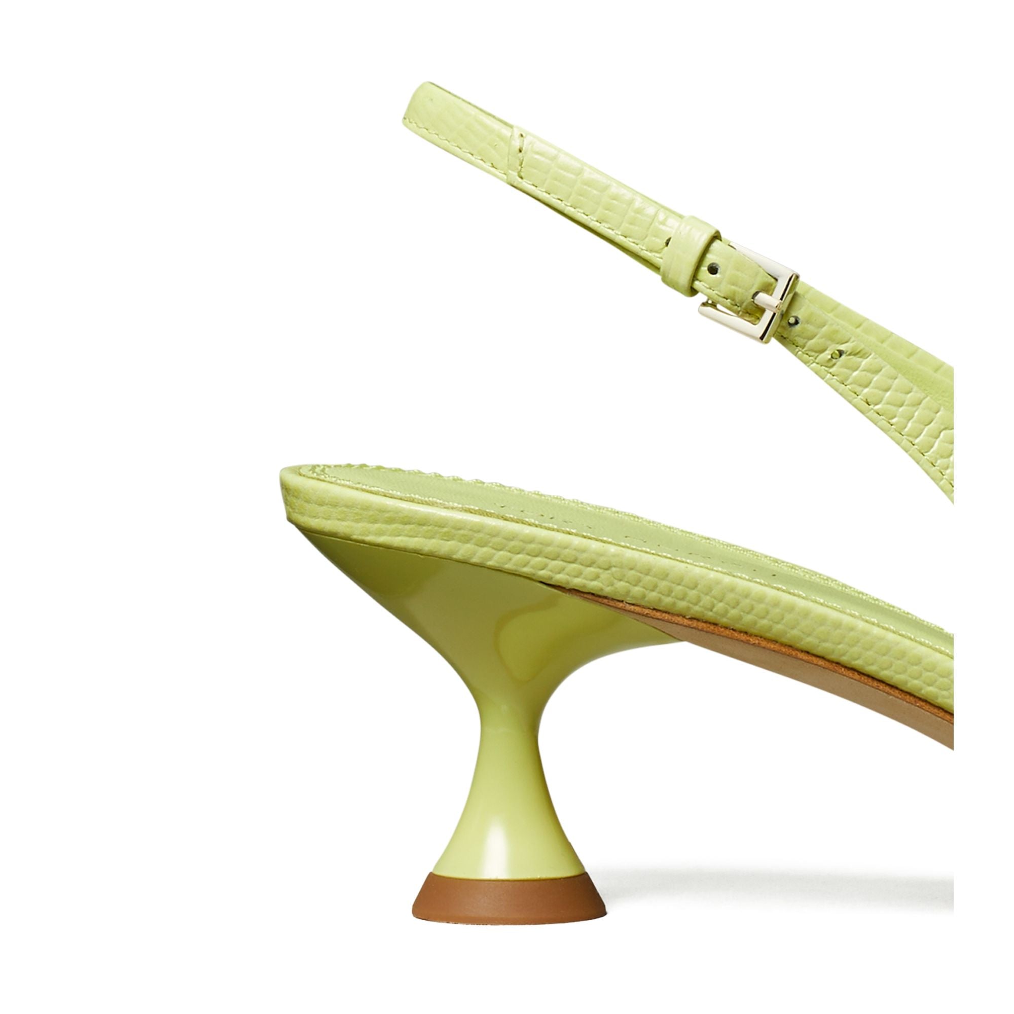 Women Ballet Slingback 55Mm - Lime Leaf