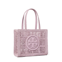 Women Ella Hand-Crocheted Small Tote - Pale Purple