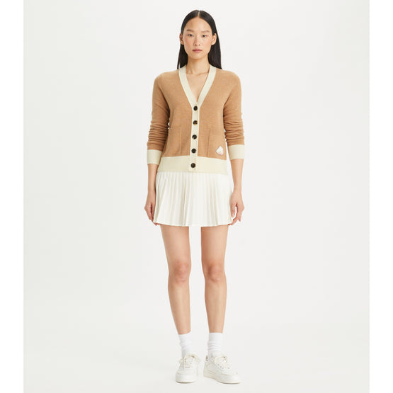 Women Cloud Merino Wool Cardigan - Camel