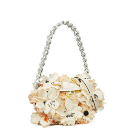 Women Fleming Soft Floral Embellished Mini Crescent Bag - Multi