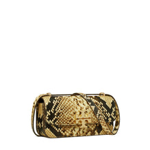 Women Eleanor Exotic E/W Small Convertible Shoulder Bag - Coriander / Black Multi