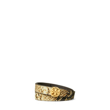 Women 1" Miller Snake Embossed Belt - Multi / Gold