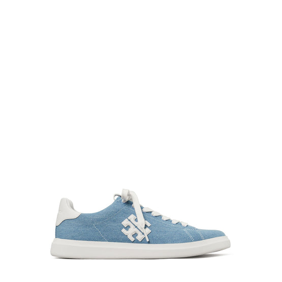 Women Double T Howell Court - Light Denim / Titanium White