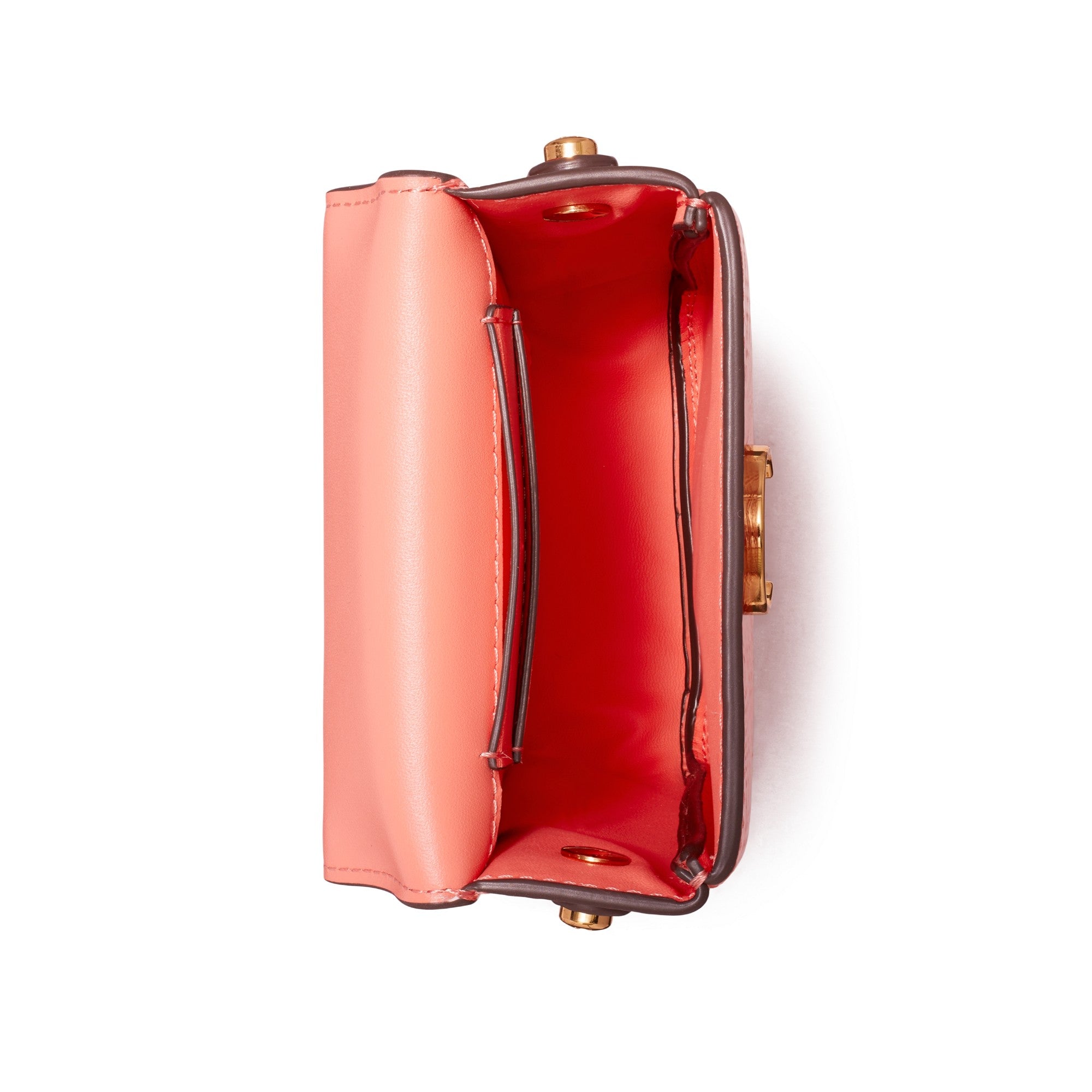 Women Robinson Crosshatched Phone Crossbody - Coral Crush