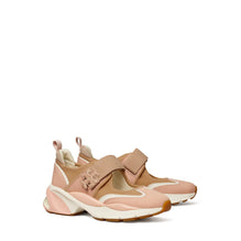 Women Good Luck Mary Jane Trainer - Pink / White