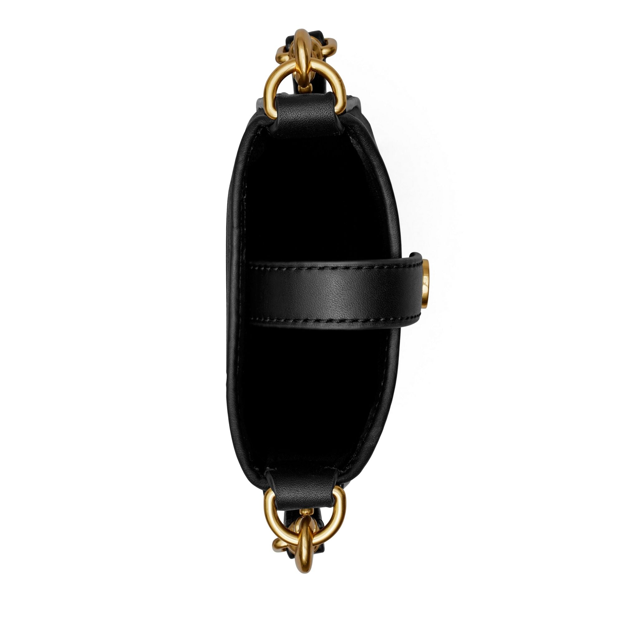 Women T Monogram Phone Crossbody - Black