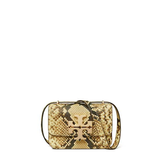 Women Eleanor Exotic Small Convertible Shoulder Bag - Coriander / Black Multi