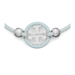 Women Miller Slider Bracelet - Tory Silver / Light Blue