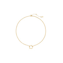 Women Icon Ring Pendant Necklace - Tory Gold
