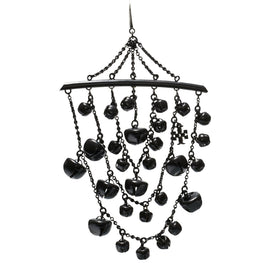 Women Curiosity Bell Earring - Black