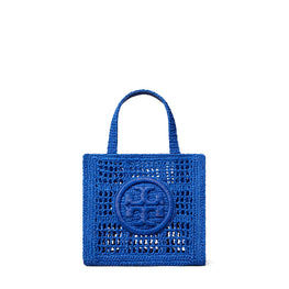 Women Ella Hand-Crocheted Xs Tote - Evening Blue