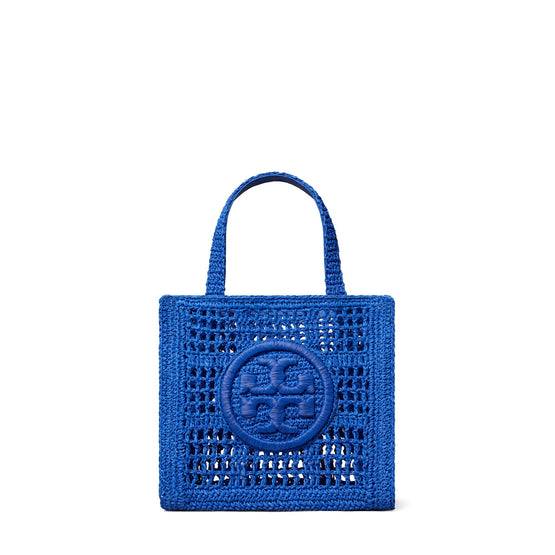 Women Ella Hand-Crocheted Xs Tote - Evening Blue