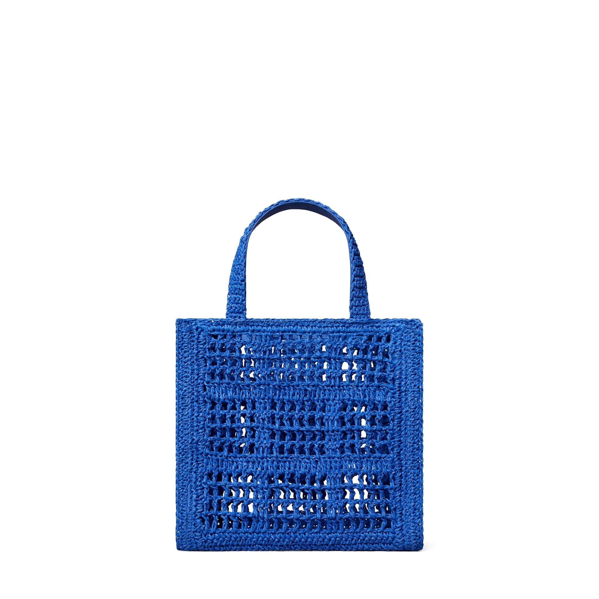 Women Ella Hand-Crocheted Xs Tote - Evening Blue
