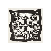 Women Warped Logo Silk Square - Warped Logo Silk Square - Ivory