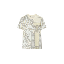 Women Printed Jersey T-Shirt - Blue Zebra
