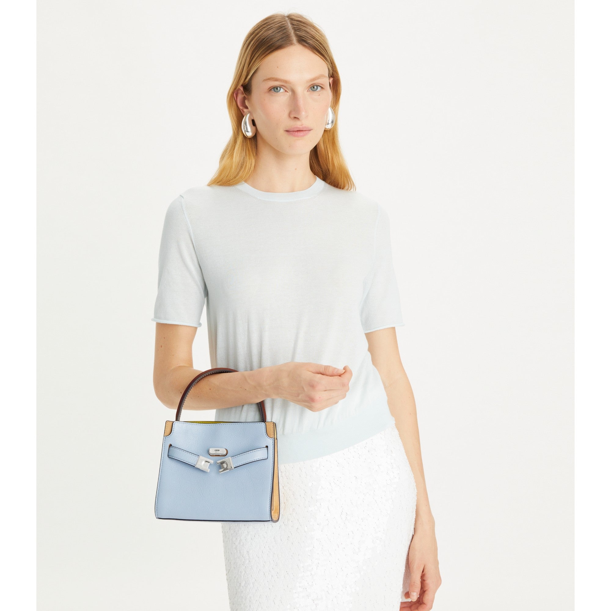 Women Lee Radziwill Petite Double Bag - Blue Mist
