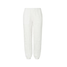 Women Eyelet Beach Pants - White