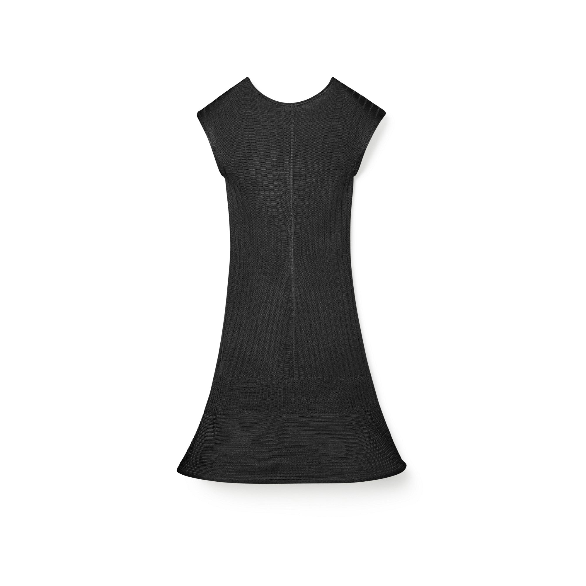 Women Viscose Knit Dress - Black