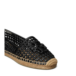 Women Crochet Aline Espadrille - Perfect Black