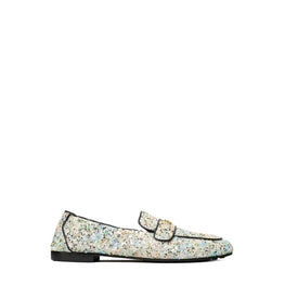 Women Ballet Loafer - Multi Sequin / Black