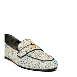 Women Ballet Loafer - Multi Sequin / Black