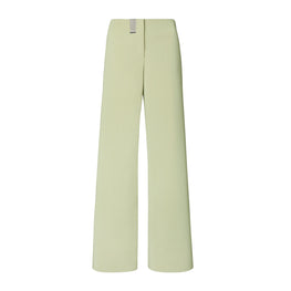 Women Coated Jersey Pant - Sage