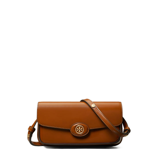 Women Robinson Spazzolato E/W Shoulder Bag - Dark Sienna