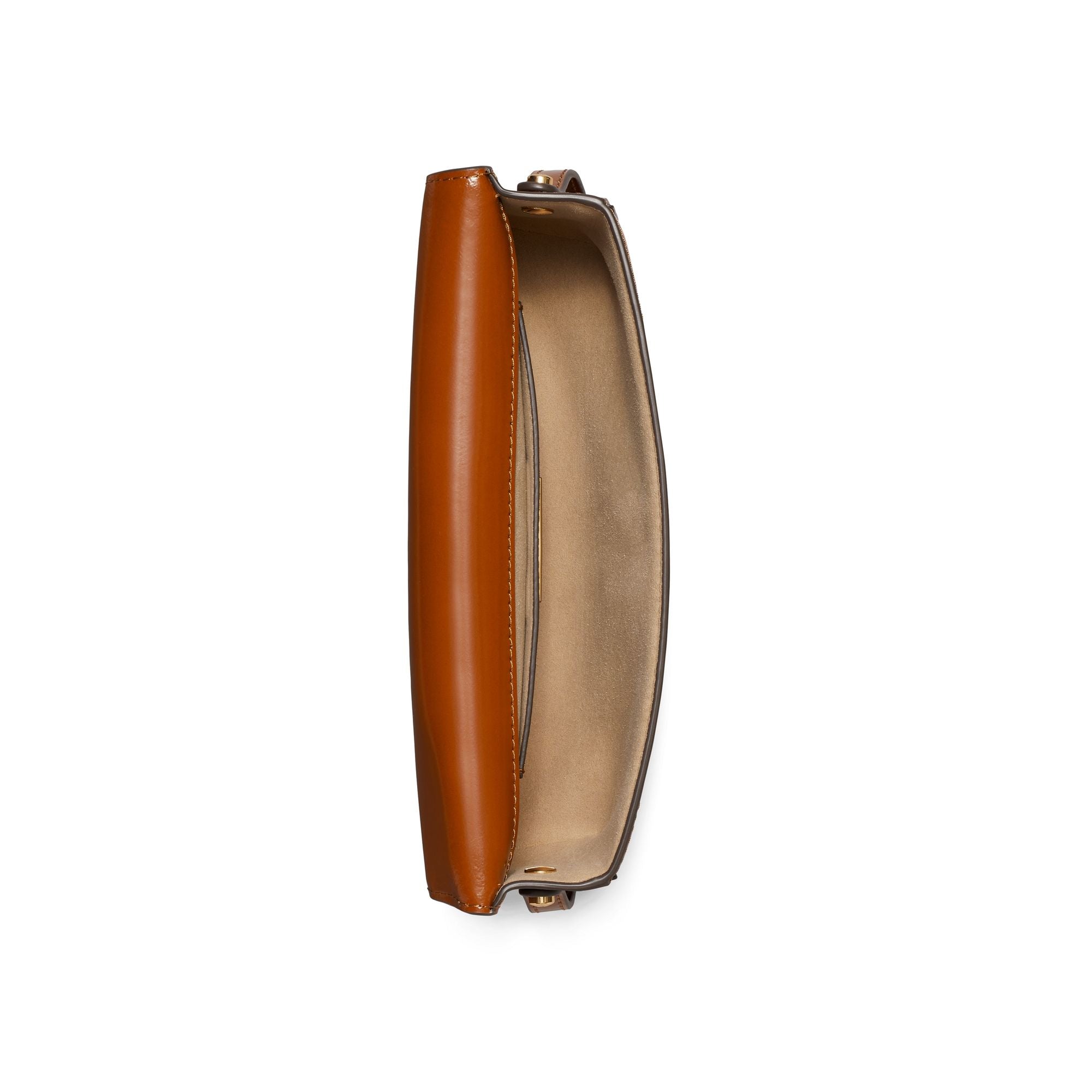 Women Robinson Spazzolato E/W Shoulder Bag - Dark Sienna