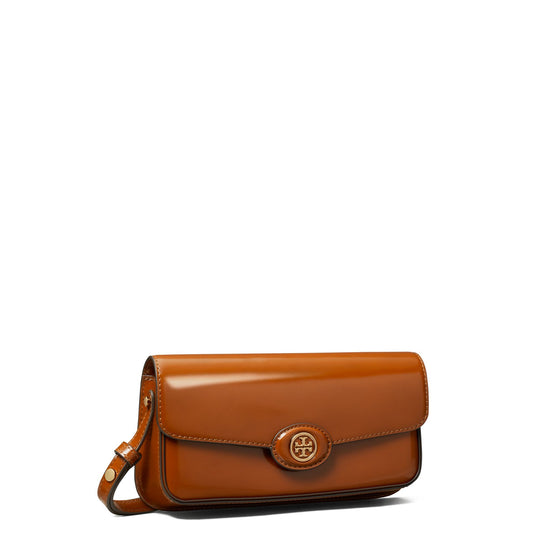Women Robinson Spazzolato E/W Shoulder Bag - Dark Sienna