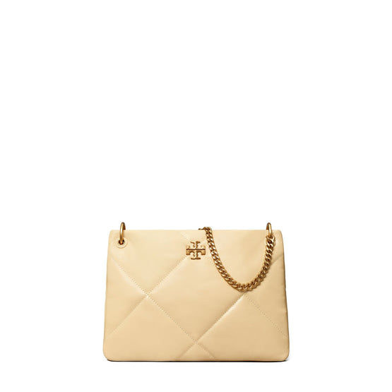 Women Kira Diamond Quilt Small Shoulder Bag - Vanilla Soft Serve
