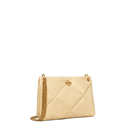 Women Kira Diamond Quilt Small Shoulder Bag - Vanilla Soft Serve